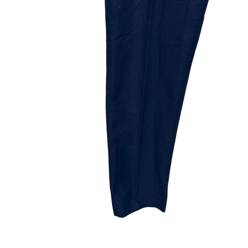 J.Crew Men's Pants Thompson Slim Performance Chino Preppy Navy Blue Size 31X32 - Picture 3 of 11